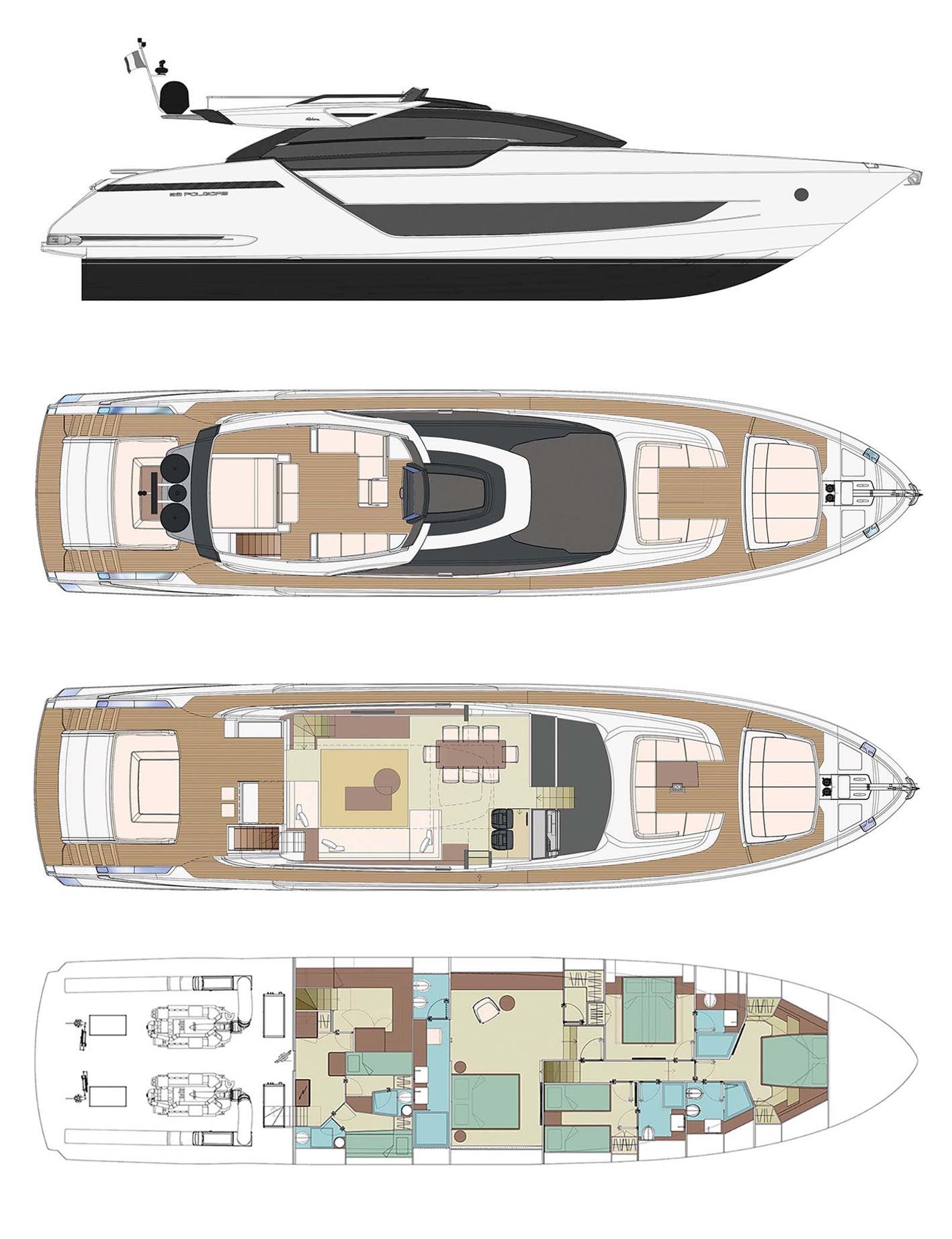 2024 RIVA 88' FOLGORE 